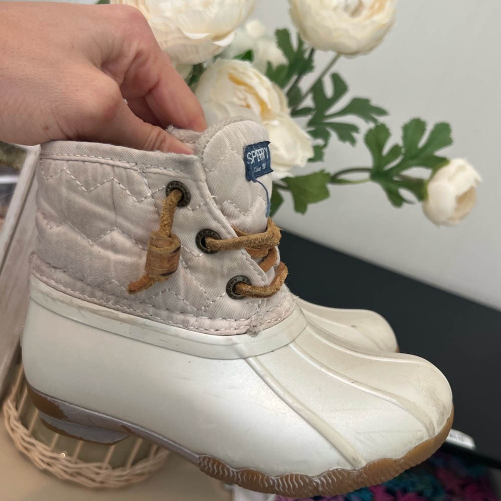 Sperry Saltwater Boots- Toddler Girl 8